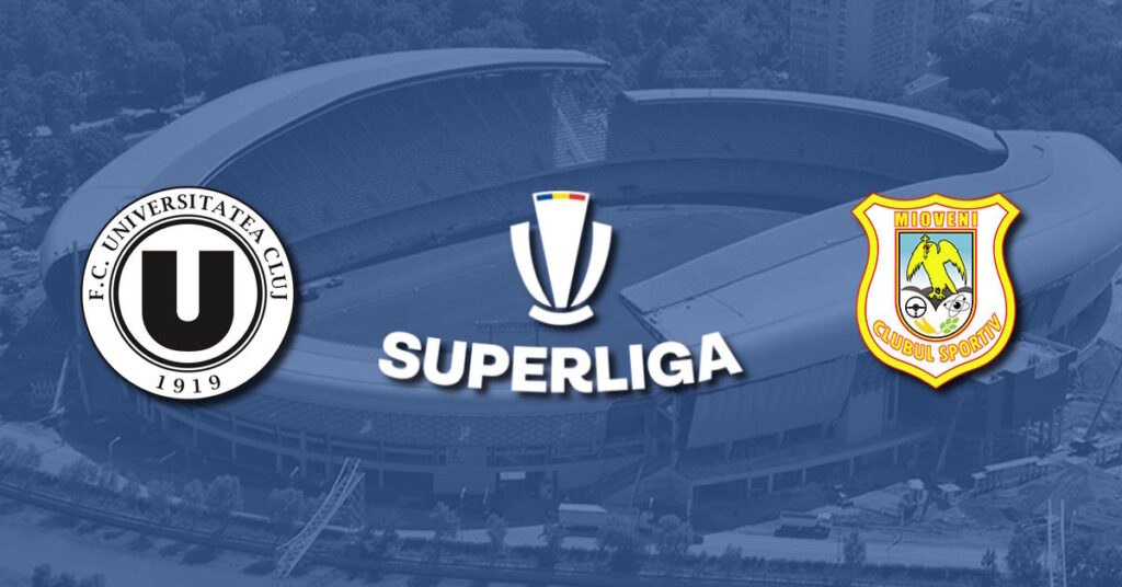 U Cluj – CS Mioveni, Superliga (play-out, etapa 5), 24 aprilie