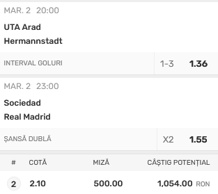 Cota 2 – 2 mai 2023