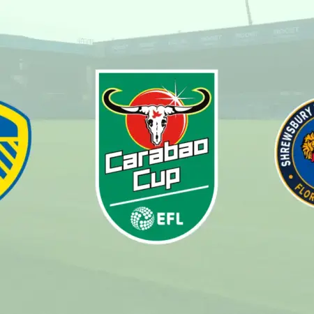 ✅ Leeds – Shrewsbury, EFL Cup, 9 august