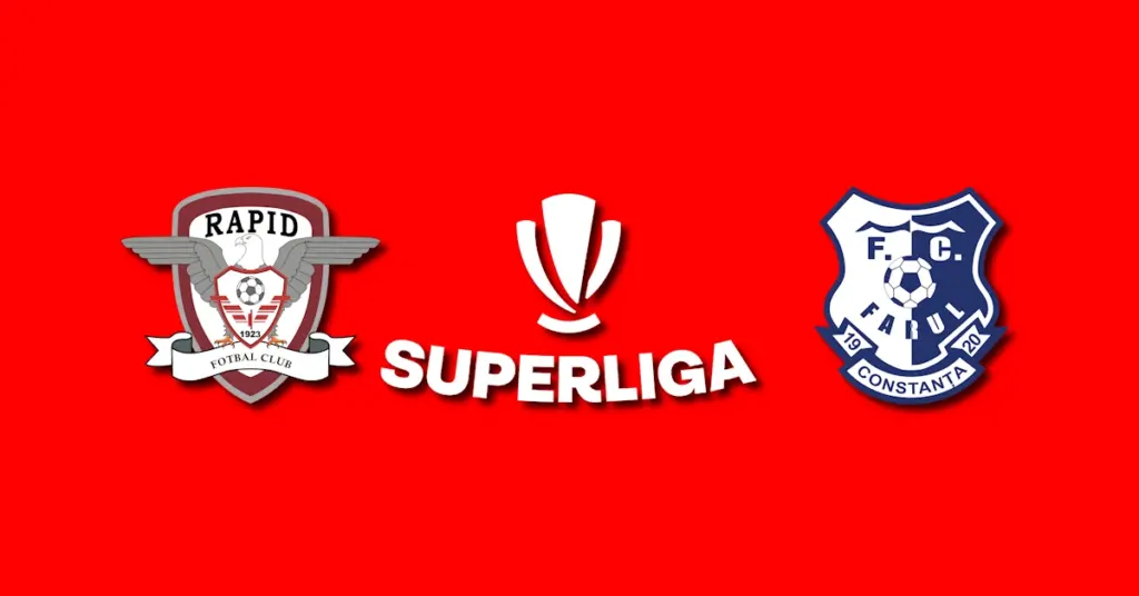 Rapid – Farul, Liga 1 (Superliga), 20 august